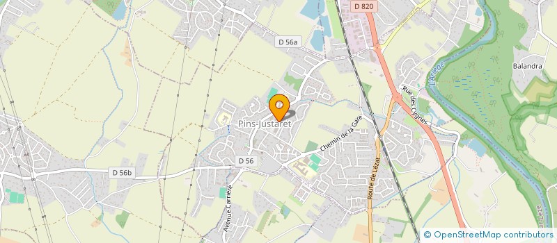 localisation de l'entreprise PERFECT SERVICE NETTOYAGE  PINS-JUSTARET