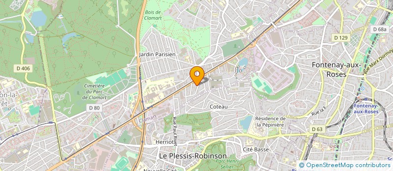 localisation de l'entreprise PERFECT TRANSPORT à CLAMART