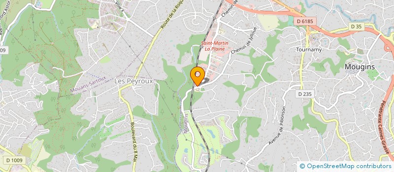 localisation de l'entreprise PERFECTAROME à MOUGINS