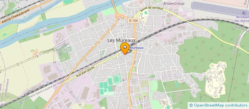 localisation de l'entreprise PERFECTION AUTO à LES MUREAUX