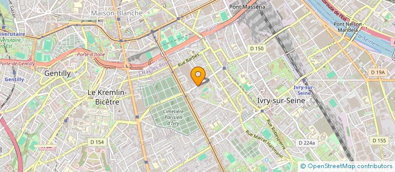 localisation de l'entreprise PERFECTION SECURITE PRIVEE à IVRY-SUR-SEINE