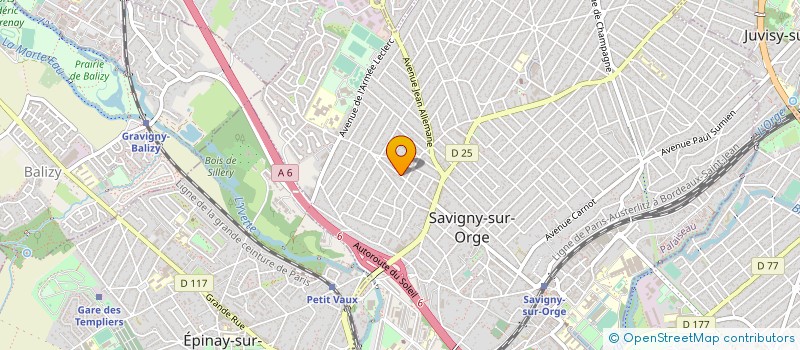 localisation de l'entreprise PERFECTION SERVICE à SAVIGNY-SUR-ORGE