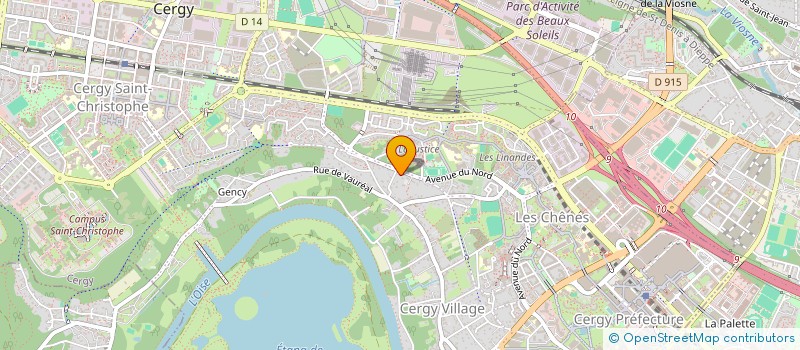 localisation de l'entreprise PERFECTLOC  CERGY