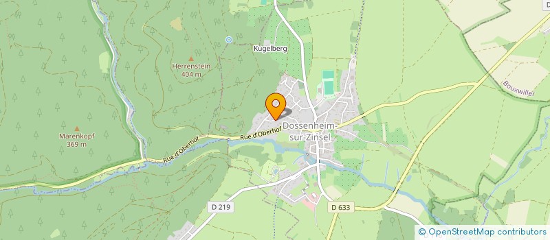 localisation de l'entreprise PERFECTRAVAUX  DOSSENHEIM-SUR-ZINSEL