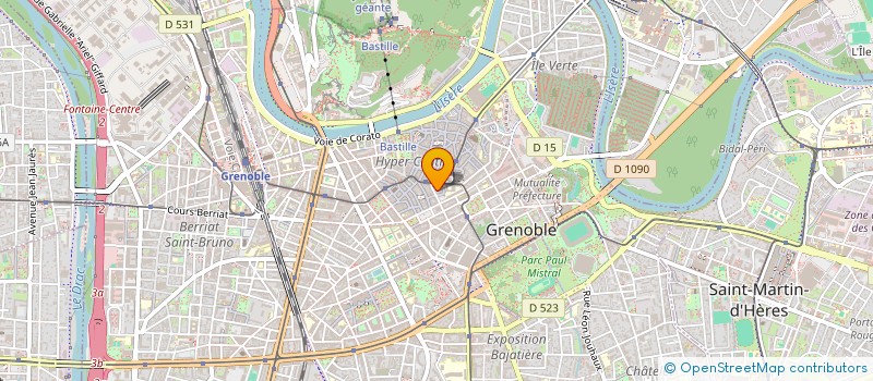 localisation de l'entreprise PERFEKTCONSEIL à GRENOBLE