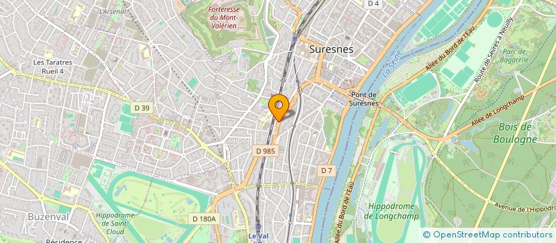 localisation de l'entreprise PERFEON à SURESNES