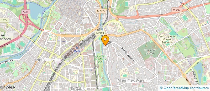 localisation de l'entreprise PERFETTO BATIMENT  METZ