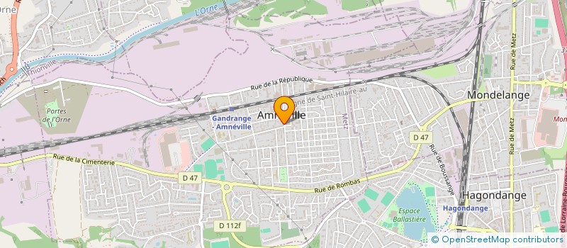 localisation de l'entreprise PERFETTO CONCEPT  AMNEVILLE