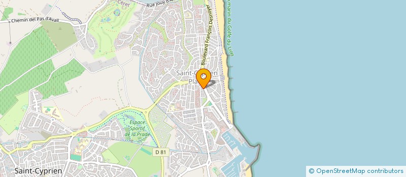 localisation de l'entreprise PERFICIAM ET ASSOCIES  SAINT-CYPRIEN