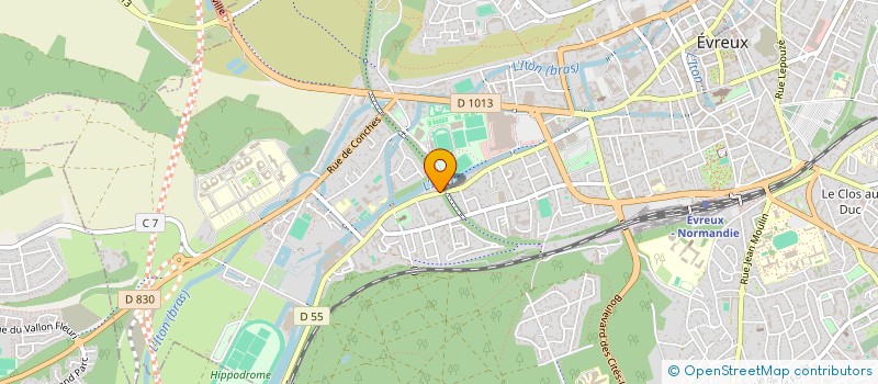 localisation de l'entreprise PERFICIENDI  EVREUX