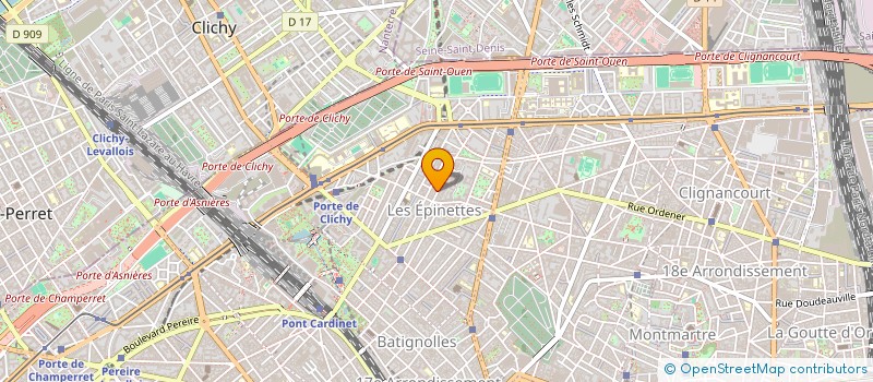 localisation de l'entreprise PERFILS  PARIS