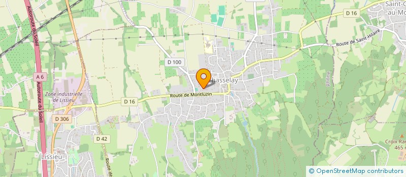 localisation de l'entreprise PERFIM' à CHASSELAY