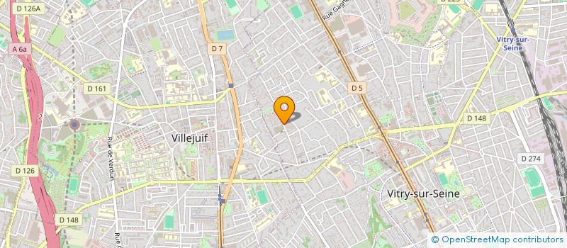 localisation de l'entreprise PERFIXITY à VITRY-SUR-SEINE
