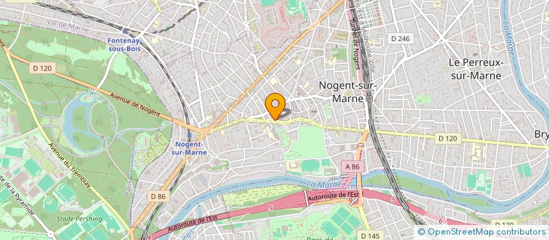 localisation de l'entreprise PERFLUENCE à NOGENT-SUR-MARNE