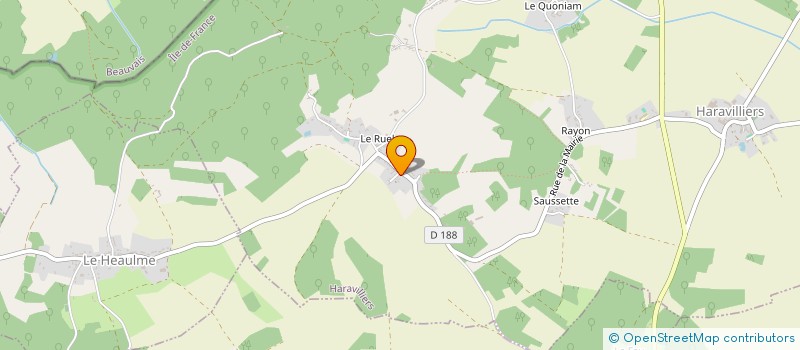 localisation de l'entreprise PERFODIAG 95  BREANCON