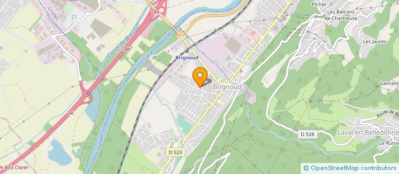 localisation de l'entreprise PERFOMAT à VILLARD-BONNOT