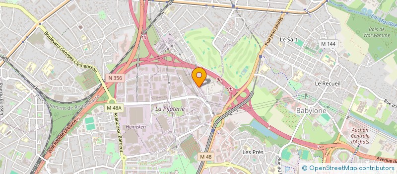 localisation de l'entreprise PERFORCO  WASQUEHAL