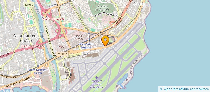 localisation de l'entreprise PERFORM à NICE