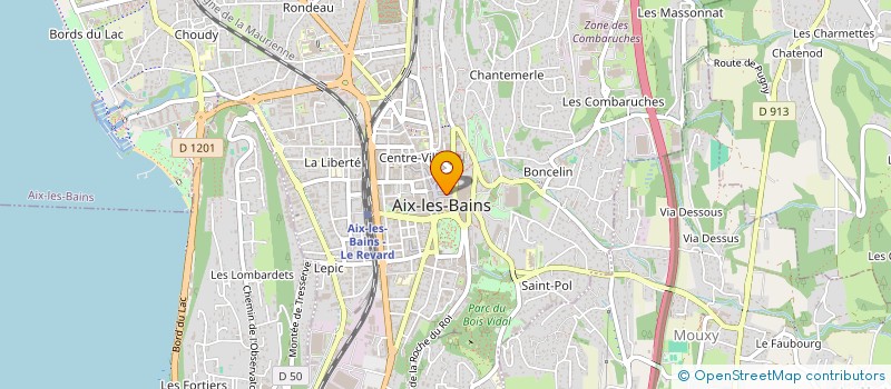 localisation de l'entreprise PERFORM 3R  AIX-LES-BAINS