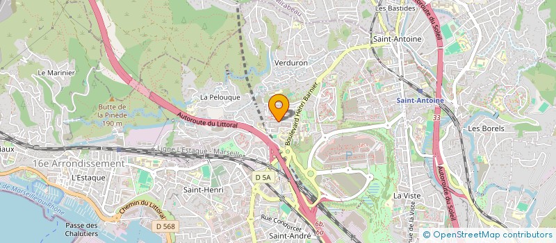 localisation de l'entreprise PERFORM&DEVENIR à MARSEILLE