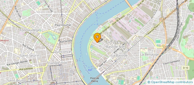 localisation de l'entreprise PERFORM ENTREPRISES à BORDEAUX
