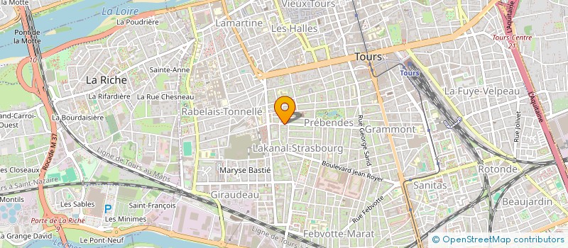 localisation de l'entreprise PERFORM INVEST à TOURS