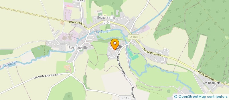 localisation de l'entreprise PERFORM' SUPPLY  BEZU-SAINT-ELOI