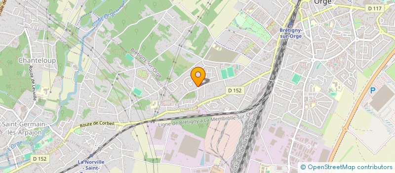 localisation de l'entreprise PERFORM'UP CONSEILS à BRETIGNY-SUR-ORGE