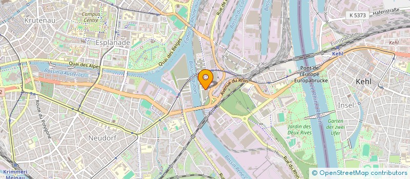 localisation de l'entreprise PERFORMACTIONS à STRASBOURG