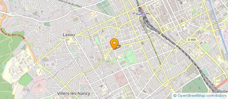 localisation de l'entreprise PERFORMANCE à NANCY