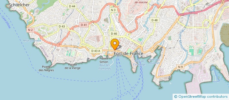localisation de l'entreprise PERFORMANCE à FORT-DE-FRANCE