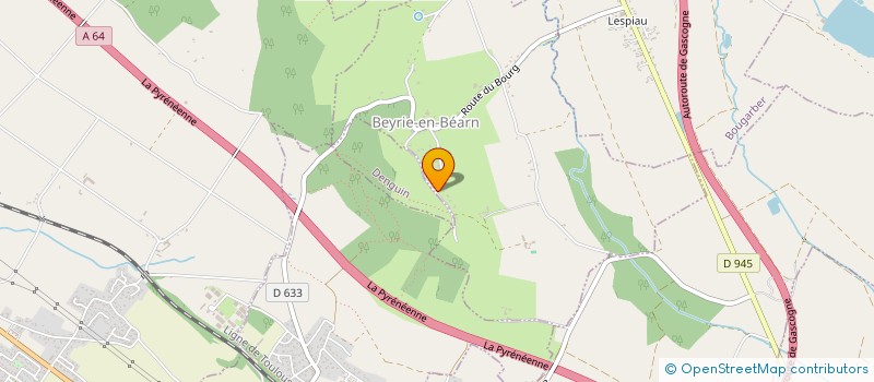 localisation de l'entreprise PERFORMANCE 64  BEYRIE-EN-BEARN