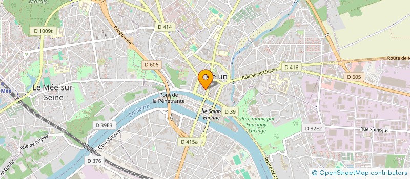 localisation de l'entreprise PERFORMANCE 77 à MELUN