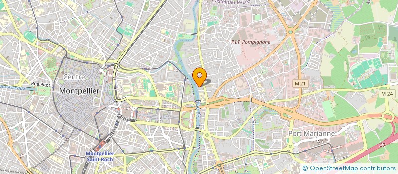 localisation de l'entreprise PERFORMANCE à MONTPELLIER