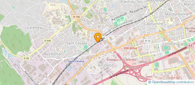 localisation de l'entreprise PERFORMANCE AUTO DIAG  NIMES