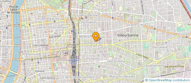 localisation de l'entreprise PERFORMANCE BIEN-ETRE SANTE à LYON