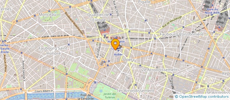 localisation de l'entreprise PERFORMANCE BUSINESS DEVELOPPEMENT PBD CONSULTING  PARIS