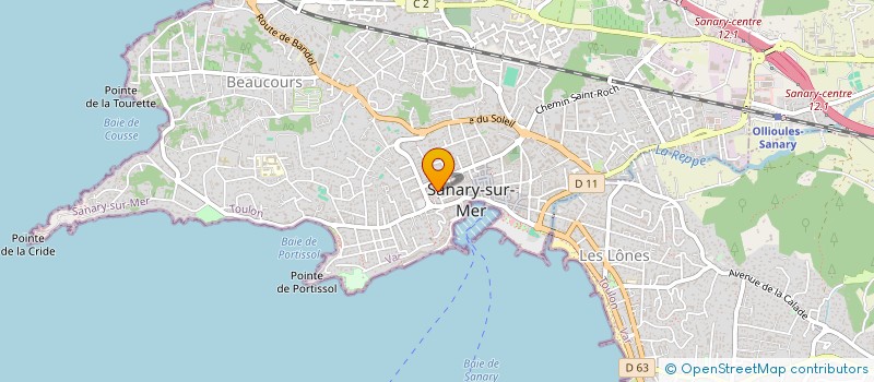 localisation de l'entreprise PERFORMANCE BUSINESS EDUCATION à SANARY-SUR-MER