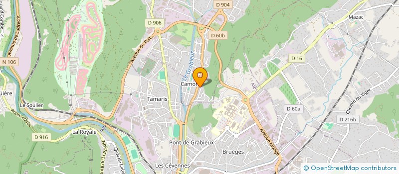 localisation de l'entreprise PERFORMANCE CAR'S  SAINT-MARTIN-DE-VALGALGUES