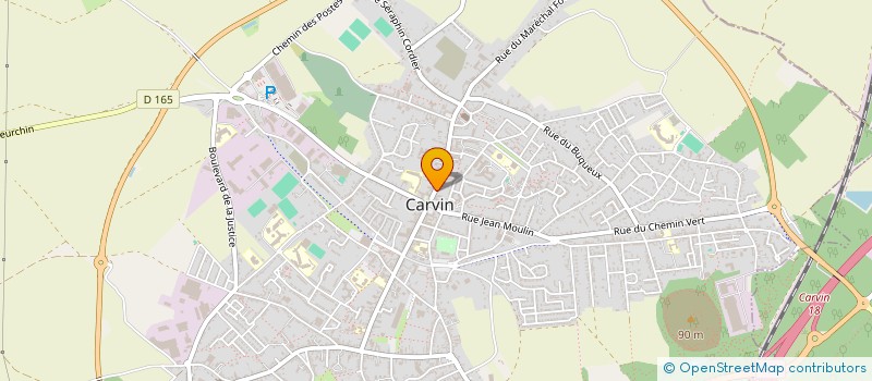 localisation de l'entreprise PERFORMANCE CARS à CARVIN