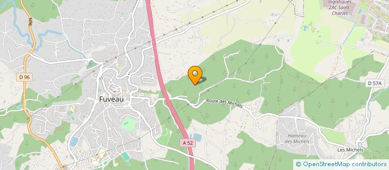 localisation de l'entreprise PERFORMANCE CENTER  FUVEAU