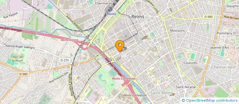 localisation de l'entreprise PERFORMANCE CONSEIL  REIMS