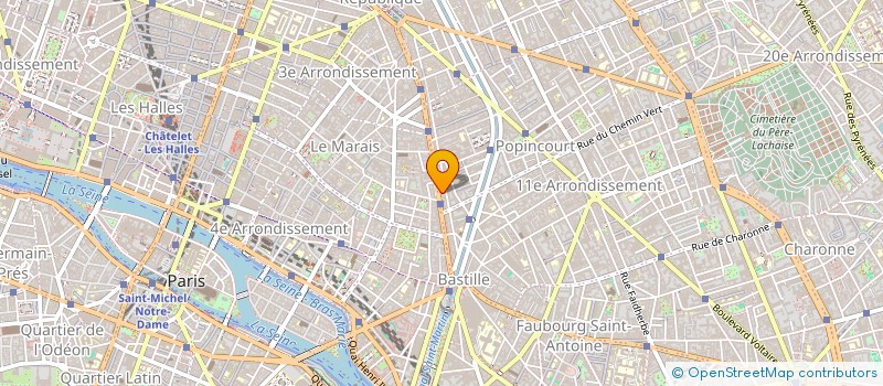 localisation de l'entreprise PERFORMANCE CONSULTING  PARIS