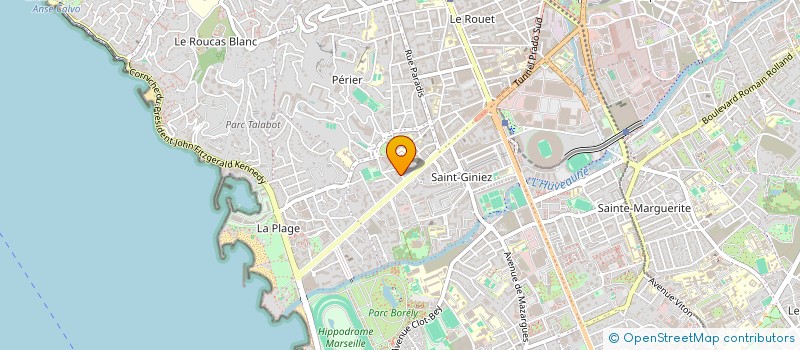 localisation de l'entreprise PERFORMANCE DAF  MARSEILLE