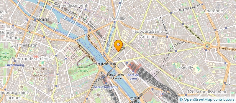 localisation de l'entreprise PERFORMANCE GESTION 4.0  PARIS