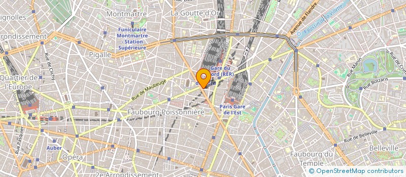 localisation de l'entreprise PERFORMANCE INTERIM à PARIS