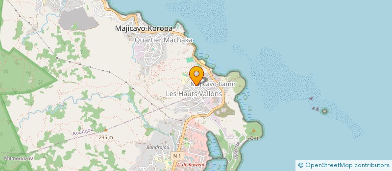 localisation de l'entreprise PERFORMANCE OI MAYOTTE à KOUNGOU