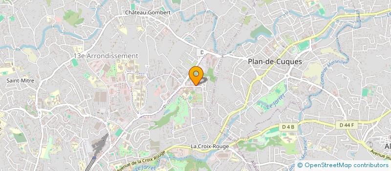 localisation de l'entreprise PERFORMANCE OPTIMAL COACHING  MARSEILLE