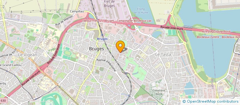 localisation de l'entreprise PERFORMANCE PLUS à BRUGES
