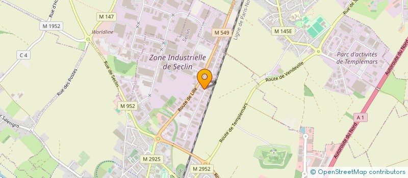 localisation de l'entreprise PERFORMANCE POLYMERS  SECLIN